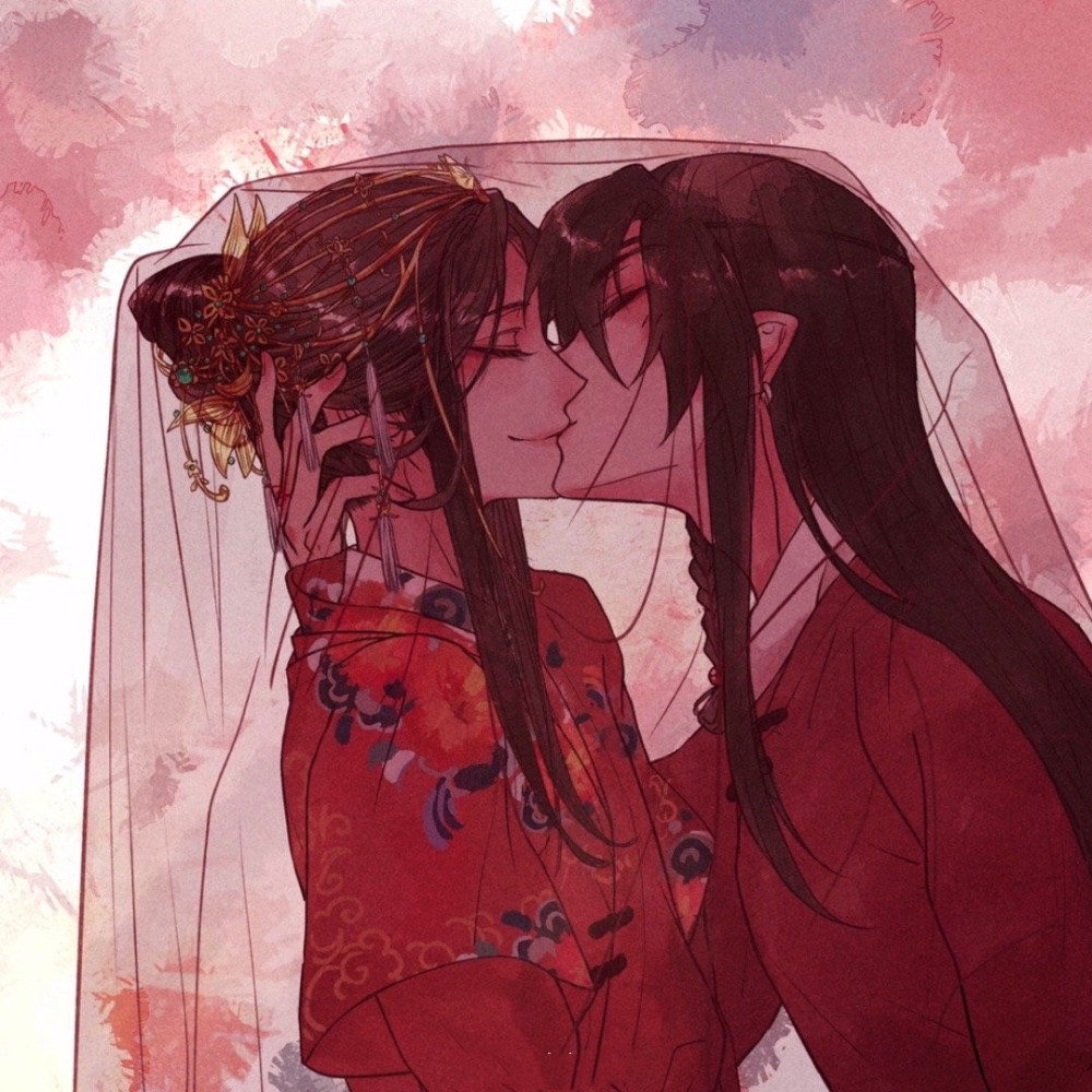 天官赐福:花城谢怜的大型结婚现场,哥哥,我们成亲吧!