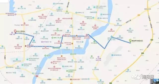 收藏!南阳最新公交线路图41条