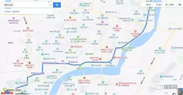 收藏!南阳最新公交线路图41条