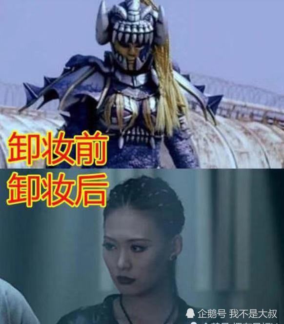 铠甲勇士怪兽卸妆前vs后,库拉皮肤皙白,妮娜变仙女,看到符艾:变侠女!