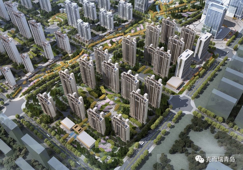 胶州华润城项目一期a区规划方案出炉 总建面约18万方