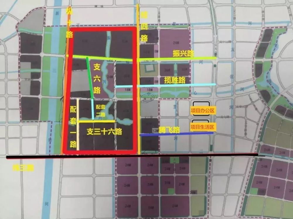 片区开发建设ppp项目 位于江都区丁沟镇 占地约 2344