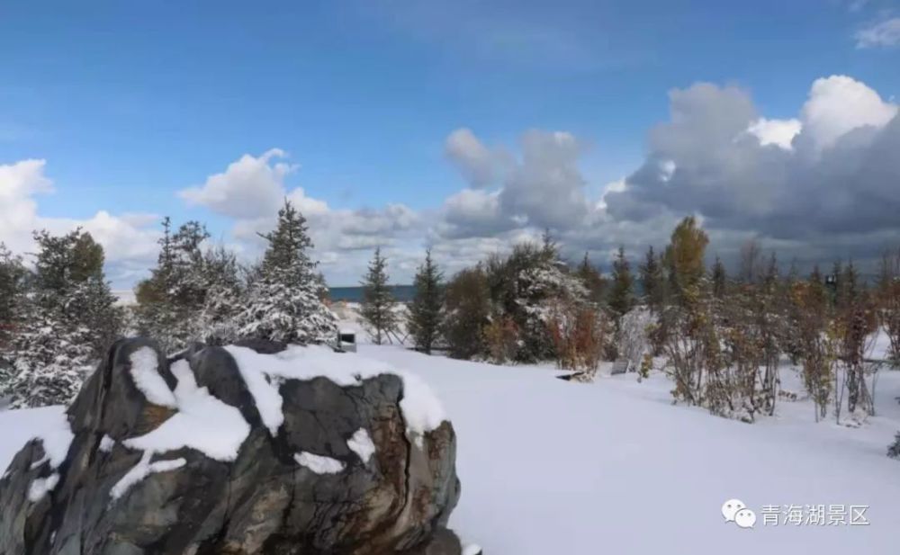 万象晓一色,浩然天地中|青海湖雪景