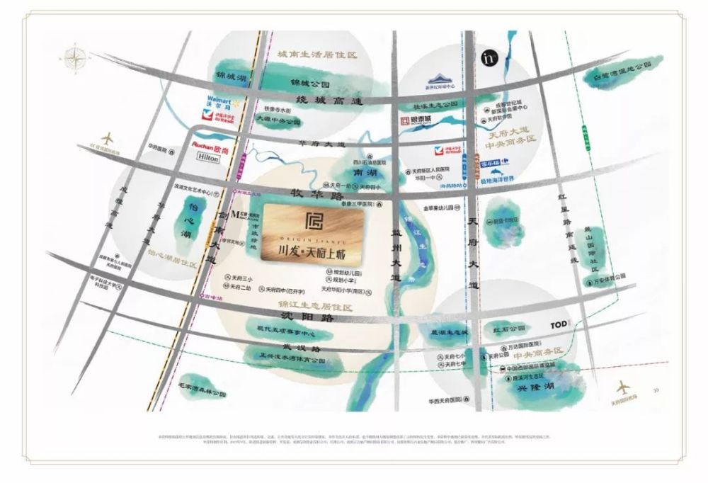 川发置地供图 从时间来看,锦江生态带是和天府新区共同起步规划,发展