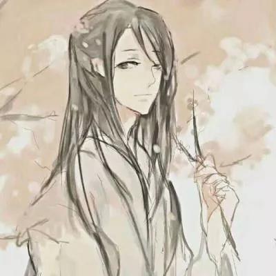 漫画"古装美男子"头像图集:你于我如阳光,但总有日落