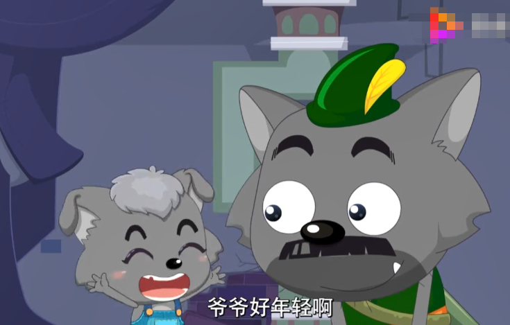 就算是灰太狼这个儿子从中解释,黑太狼也就是不听,因为他觉得小灰灰