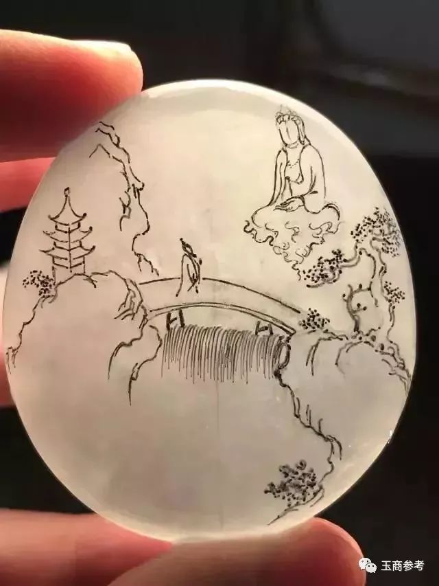 极品玉雕的设计稿