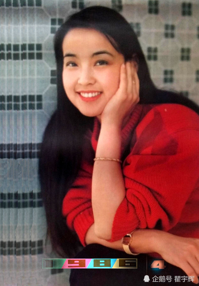 回味美好,1986年老挂历,13位女明星,具有典型的东方女性之美