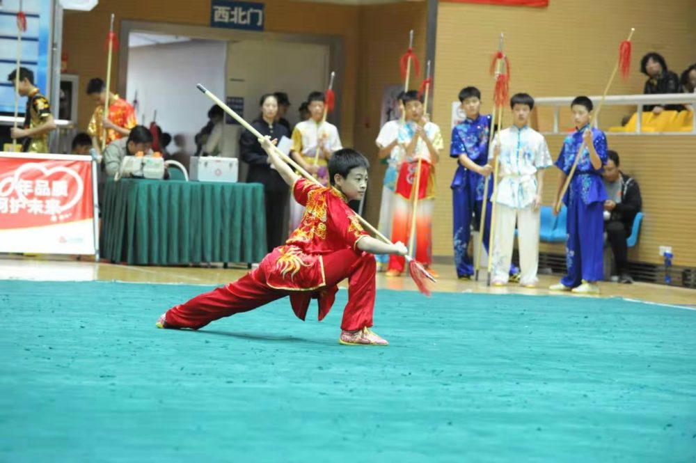 北京市中小学武术公开赛举行