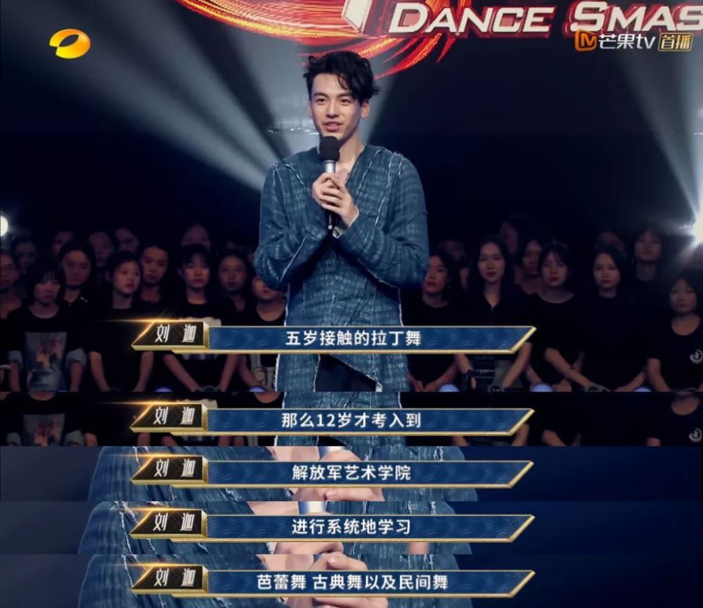 刘迦5岁开始学拉丁,12岁开始系统地学习舞蹈