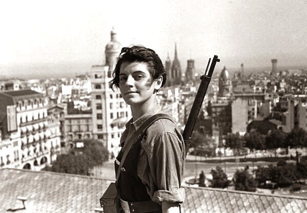 1936年10月22日,西班牙政府成立国际纵队,参与内战