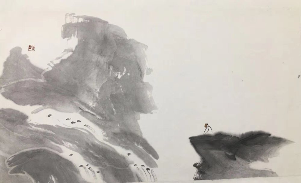 大道至简 著名画家米荣国禅意国画作品欣赏