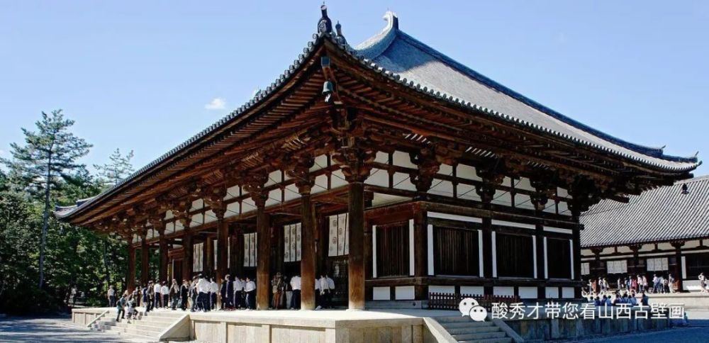 通过山西佛光寺东大殿与日本唐招提寺金堂看中日唐代古建不同的发展