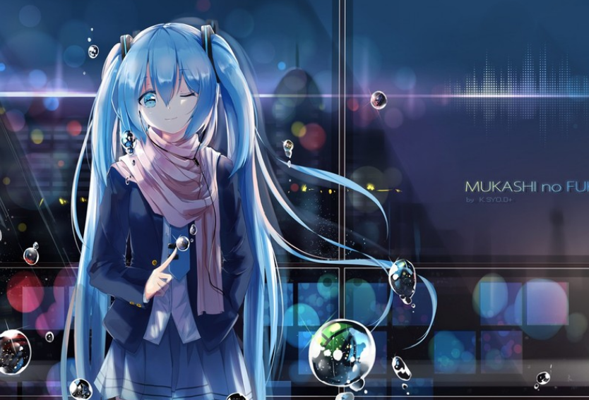初音未来高清动漫壁纸,清纯可爱唯美