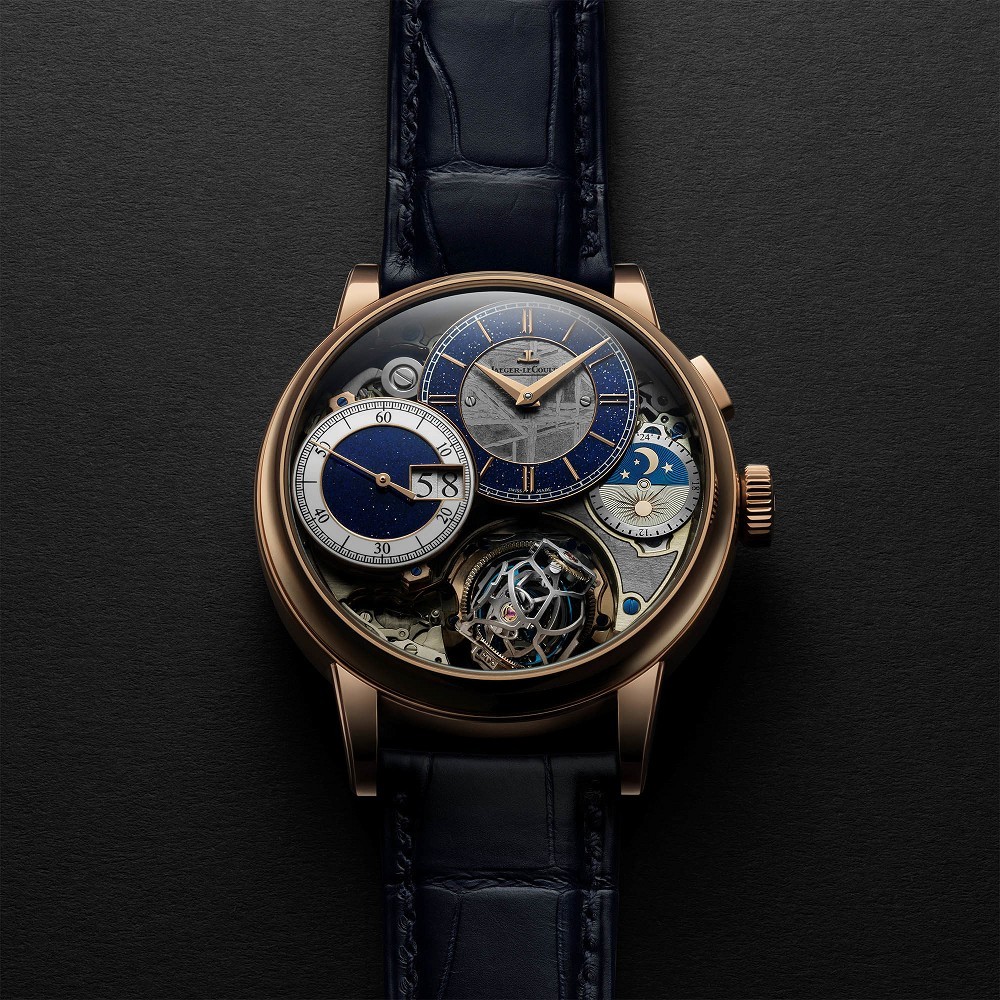 jaeger-lecoultre 积家大师系列球型陀飞轮3腕表