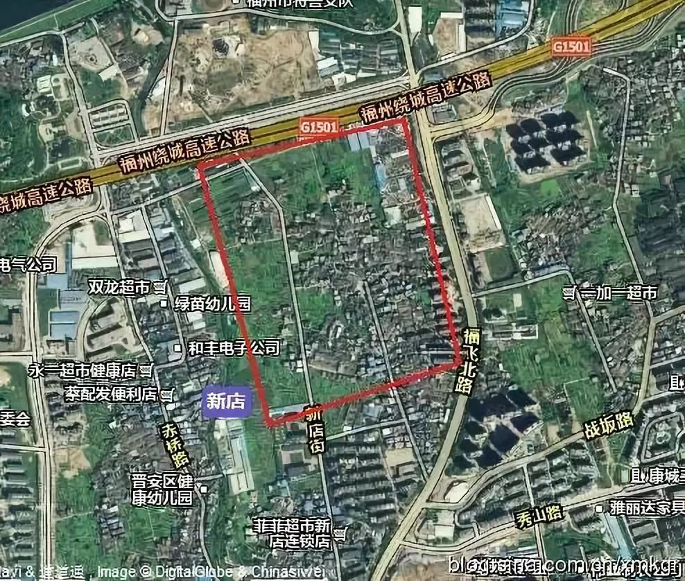 新店古城遗址公园规划范围