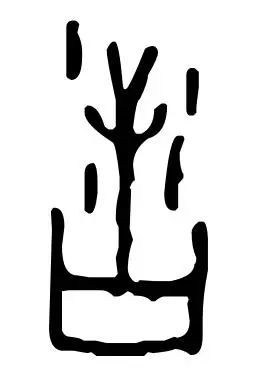 舌 甲骨文舌(shé):连接于口腔下端的器官,用于辨味,感知环境.
