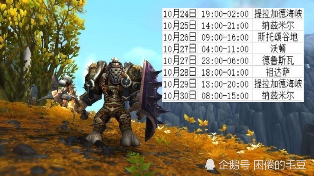魔兽世界:s3赛季第十六周日常知识点,时空漫游升级周到来!
