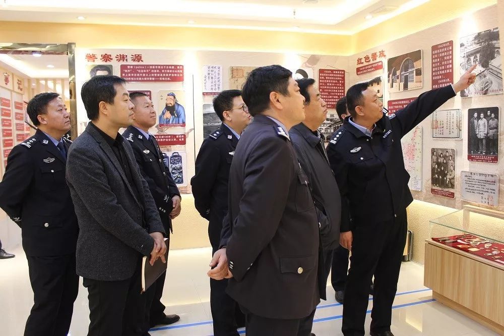 王斌参观调研公安局"不忘初心牢记使命"主题教育馆