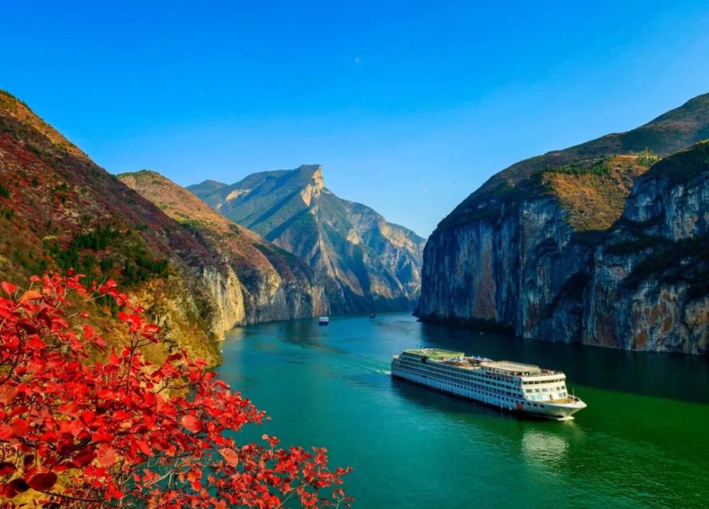 作为长江三峡古文化留存,奉节的 "三峡红叶"即"夔门秋叶",一直是奉节