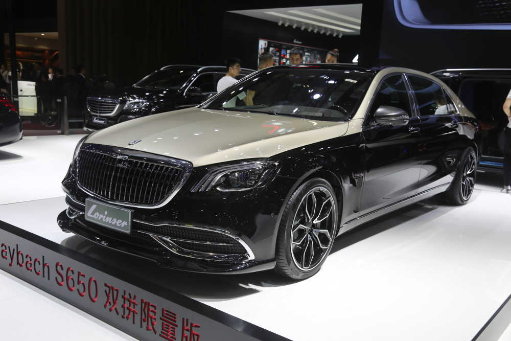 劳伦士-迈巴赫s650,双拼限量版豪华轿车,中国区首发实拍!