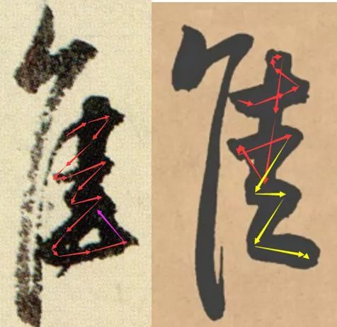 行草书的技法要点,学会就成功了一半