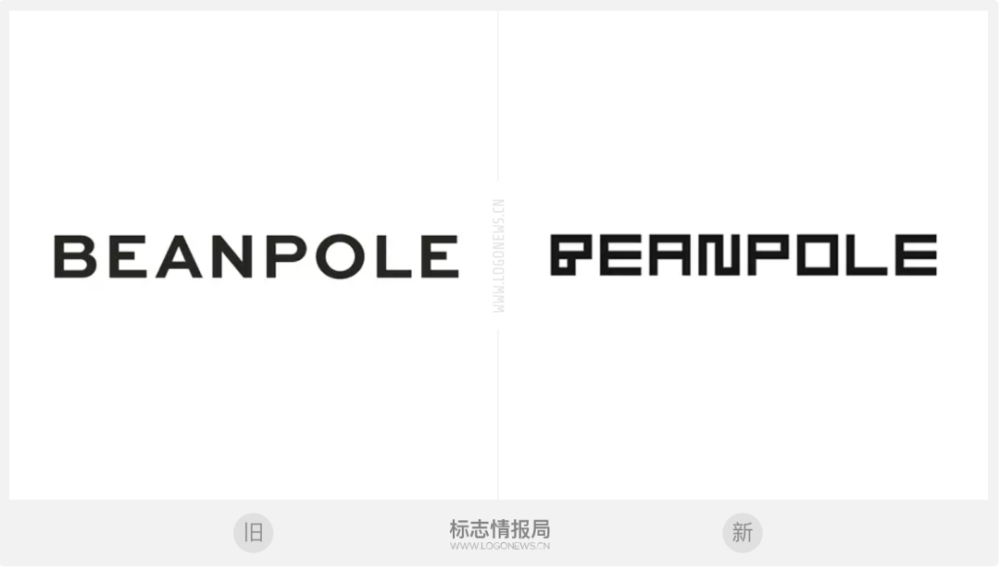 绅士变小鲜肉!三星旗下服装品牌 beanpole 启用新logo