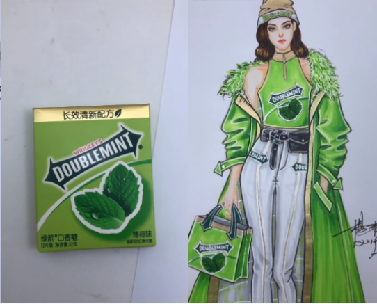 美术生手绘生活物品拟人化,巧克力豆很写实,牙膏有魅力,矿泉水最时尚