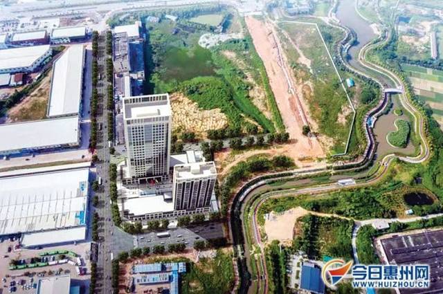 规划"一核四区",惠州小金口打造高铁新城新型产业园