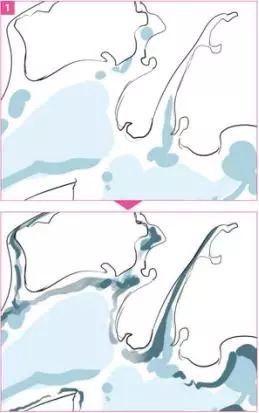 水的表现该怎么画?动漫绘画中水的画法教程!