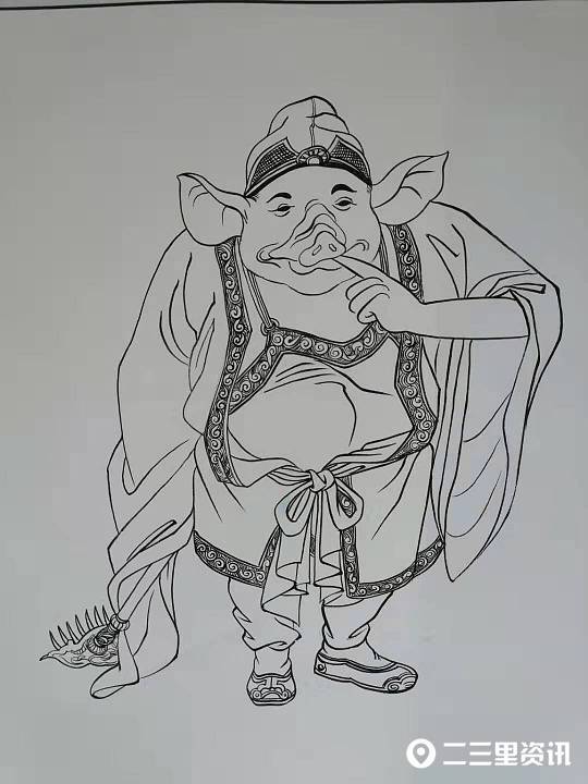 手绘《西游记》,略阳这些娃娃棒不棒?