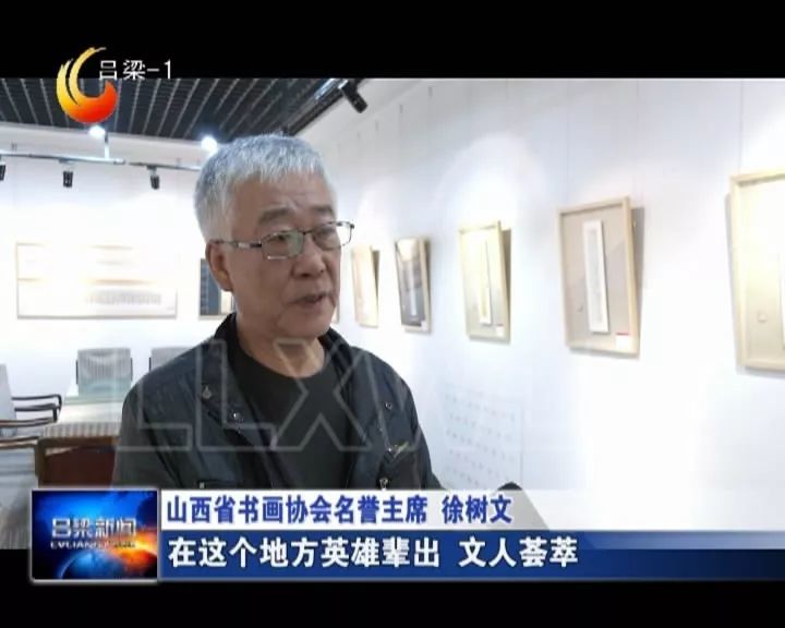 徐树文书法小品巡展吕梁站开展