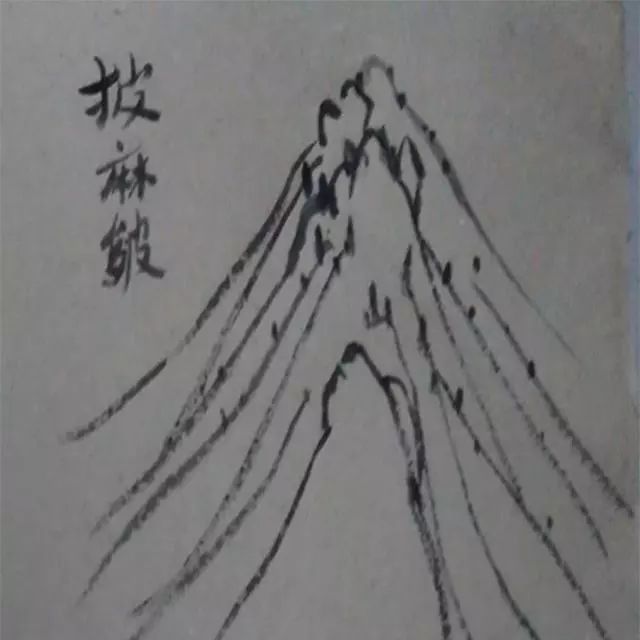 中国画山水画技法中的皴法14种