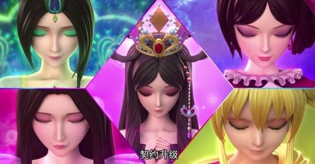 叶罗丽第七季图透:五位仙子齐聚一堂汇聚力量,大战即将开启