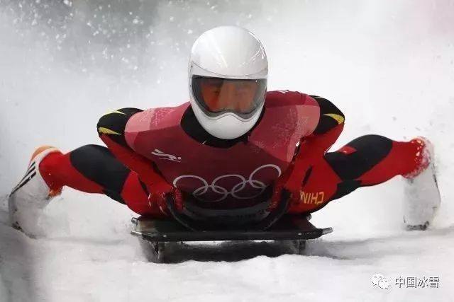 平昌冬奥会,耿文强如愿成为中国参加冬奥会钢架雪车比赛第一人.