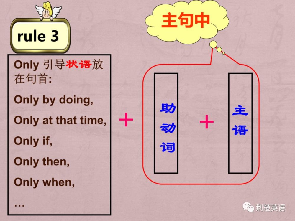 朱美芝人教版b5u4语法课倒装句