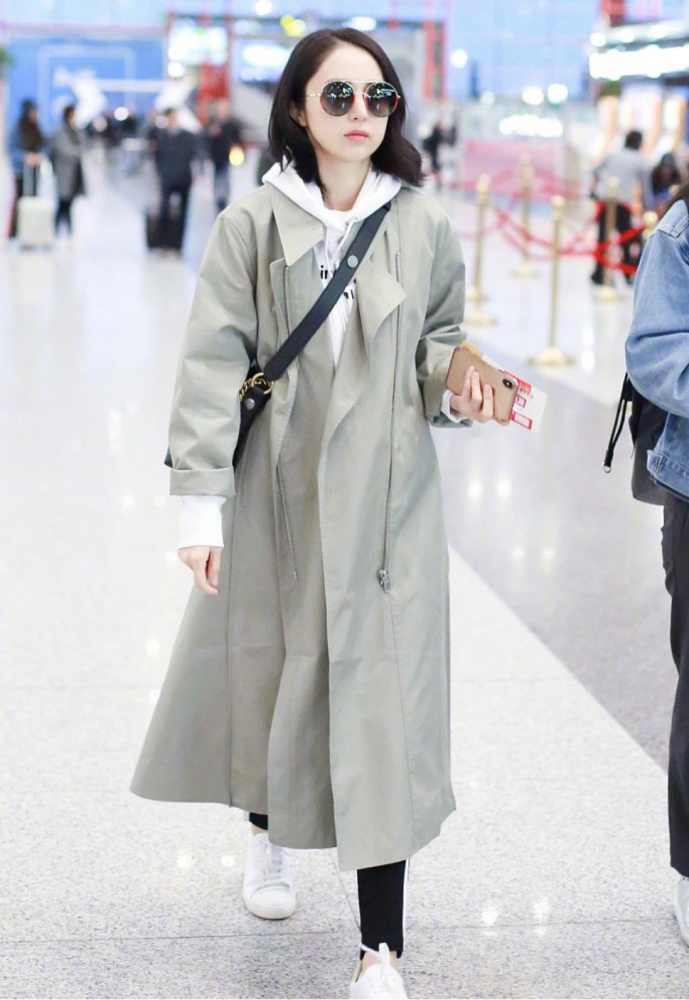 长款风衣怎么叠_长款风衣怎么搭配(3)