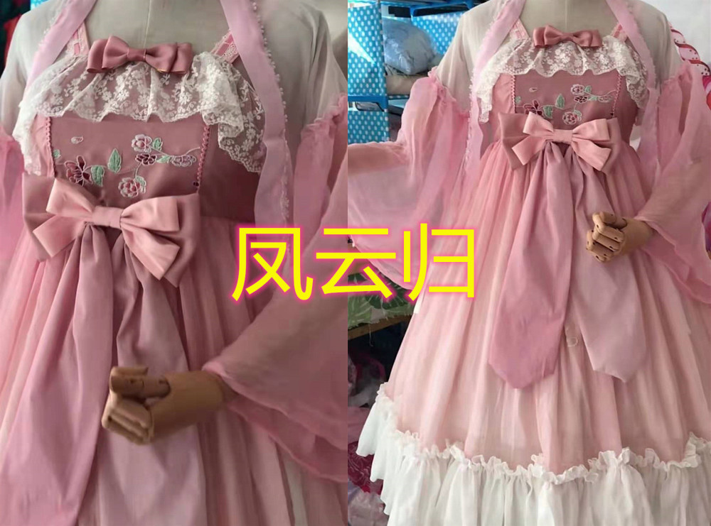 "汉服改洛丽塔"有多美?美人妆,春樱没啥,看到绝版的凤