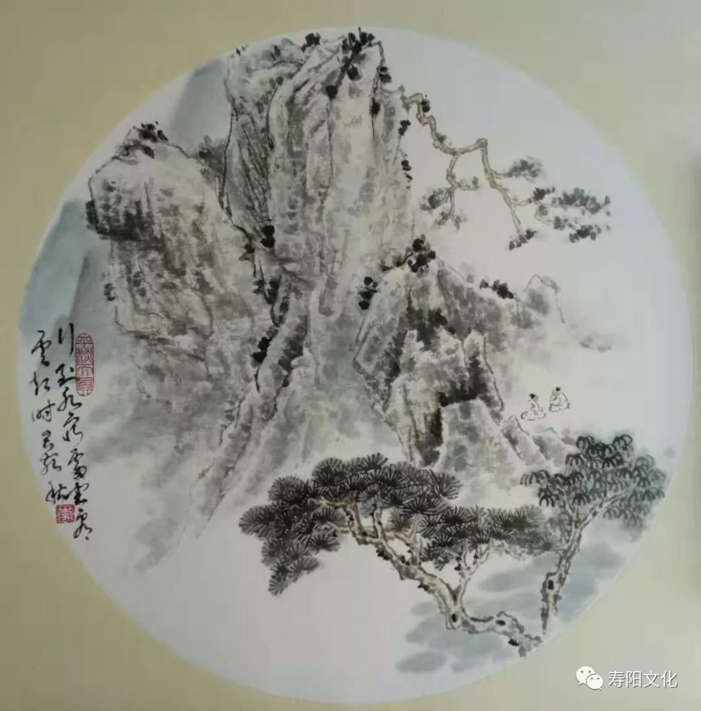 李兴旺写意山水国画小品