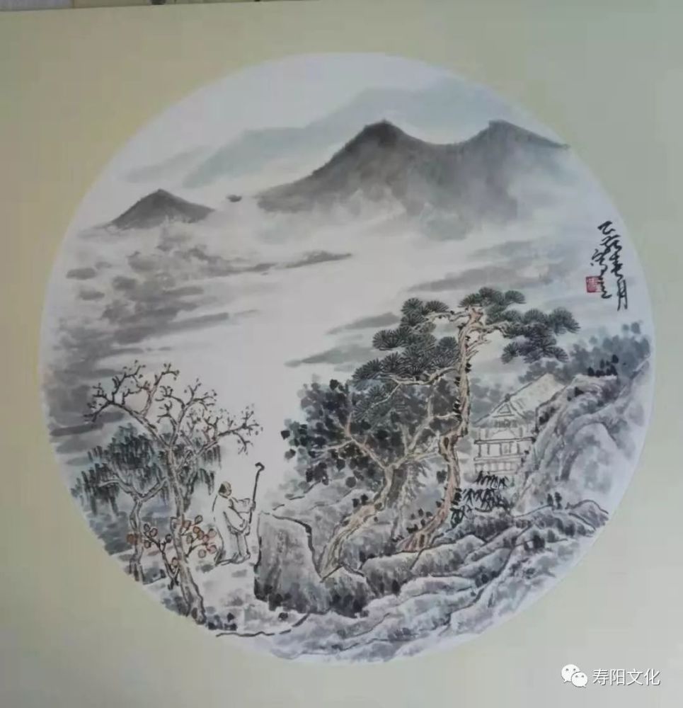 李兴旺写意山水国画小品