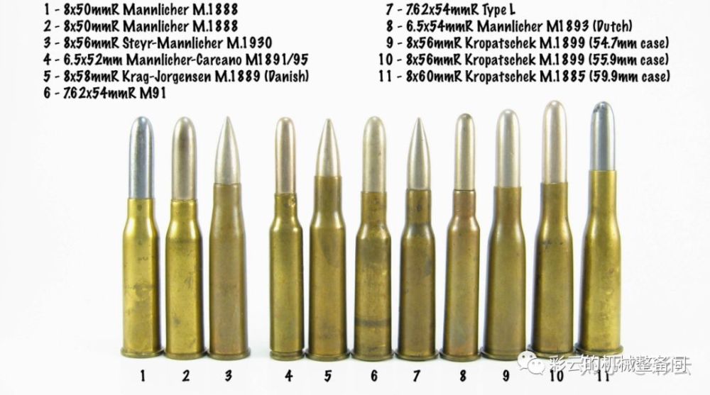 7.62x54mmr步枪弹,源自19世纪末的活化石