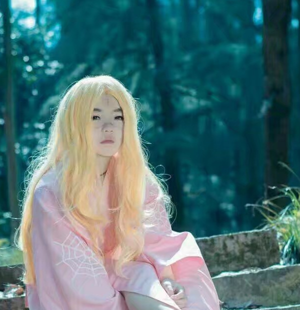 狐妖小红娘清瞳cosplay,清新可爱,樱花少女小姐姐.