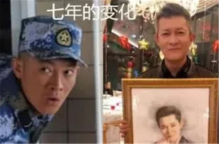 火蓝刀锋剧中vs现在,鲁炎帅气小伙,张冲肌肉硬汉,他令人深感意外