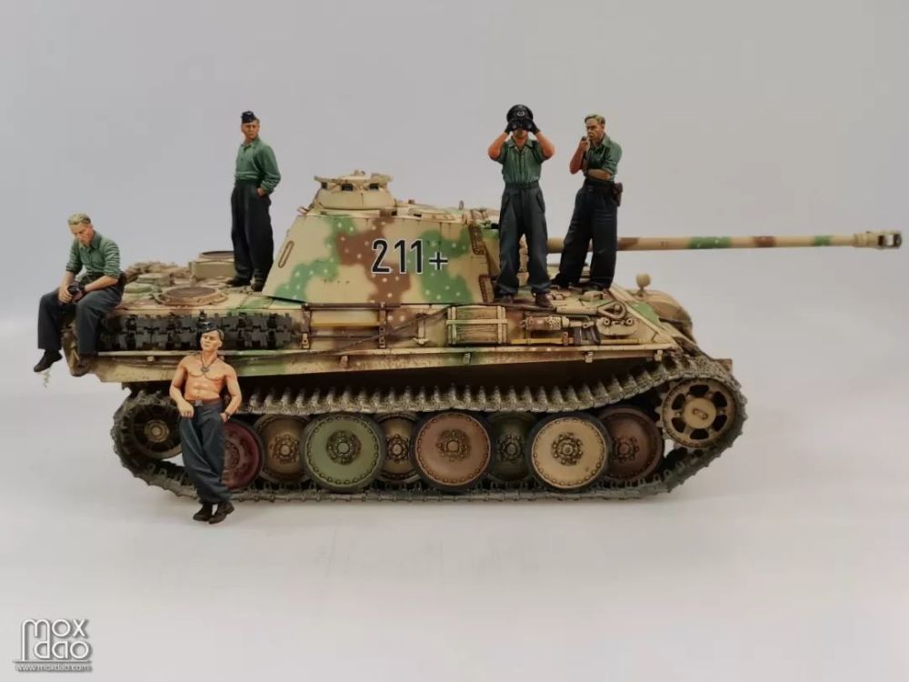 1/35 豹式坦克 模型作品