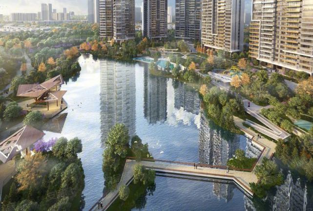 精装 地铁交通:(在建)6号线天府商务区站直线距离约50米 麓湖生态城