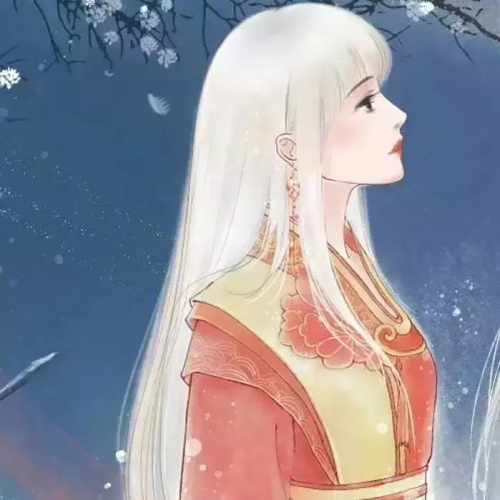 古风情侣头像 | 青天共白月,我共你