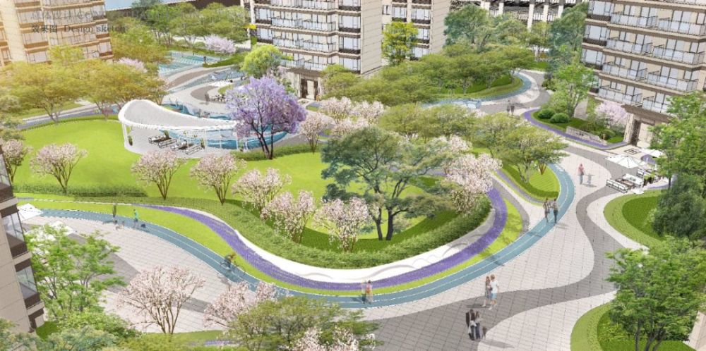 宸翠箤鍚夌ゥ涔嬮煶鏇茶_金科博翠宸章航拍图(2)