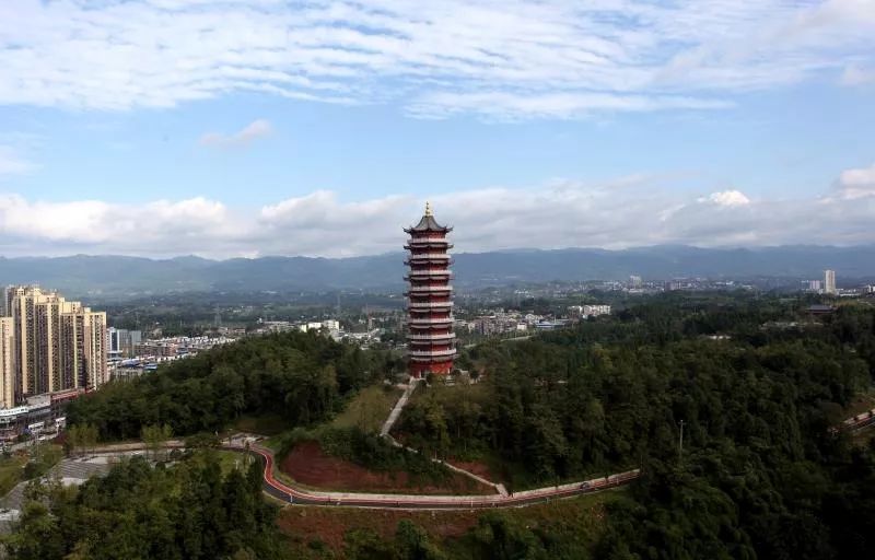 城市书房渠县文峰山文化旅游景区