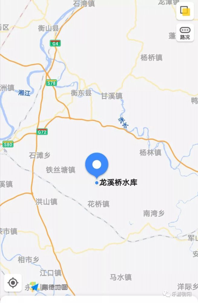和龙溪桥水库的美景来一场自在的「约会」 小贴士 地址:衡南县花桥镇