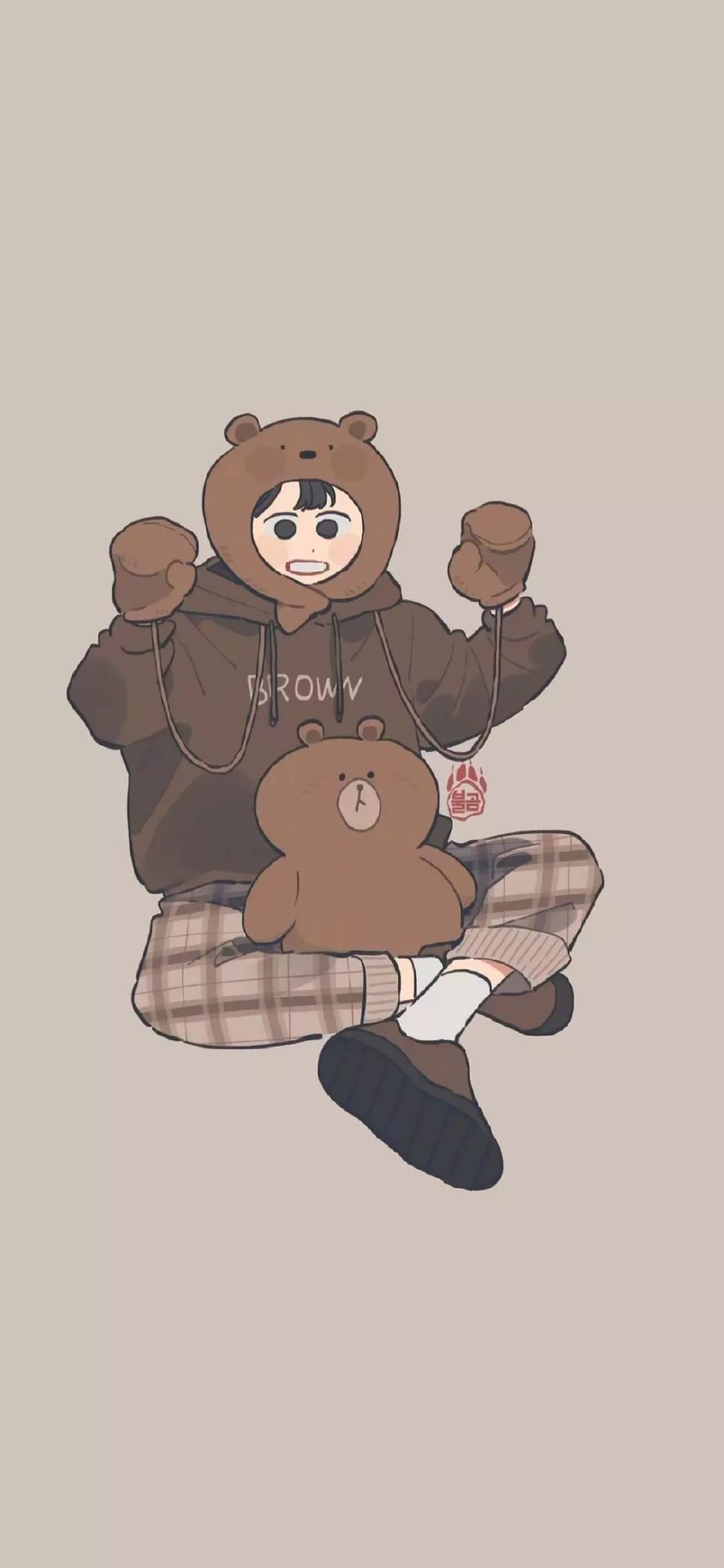 时尚手绘壁纸丨我就是最潮的仔!